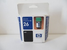 Cartouche d’encre HP 26 (réf. 51626ae) BLACK (noir, ancien stock noir 2005)