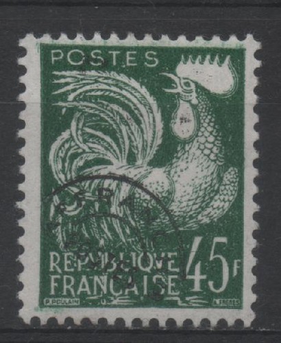 France 1953 préoblitéré - :,