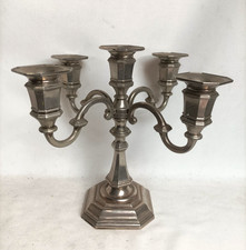 Bougeoir 5 feux en métal