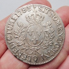 Louis xvi ecu aux branches - -,