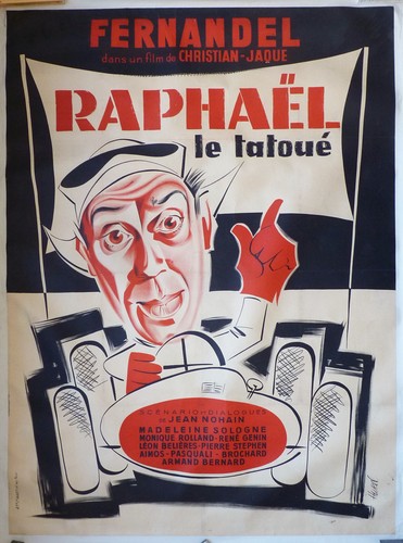 Grande affiche film raphael - du,