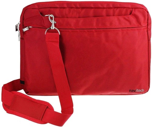 Navitech red bag for theï - red,