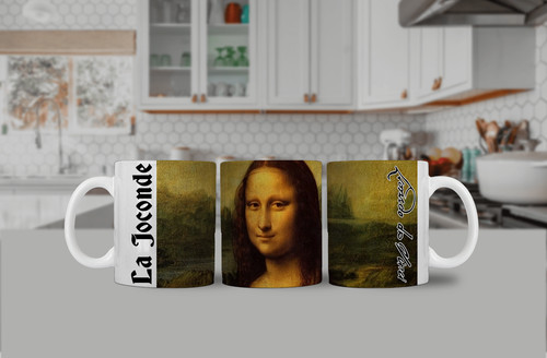 Mug joconde mona - joconde,, lisa