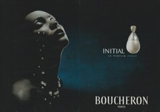 Publicité papier - advertising paper - Initial de Boucheron  2 pages
