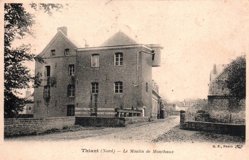 Carte postale thiant nord - carte,