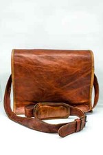 Vintage Serviette Cuir Pour