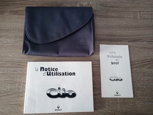 Pochette notices renault - notices,