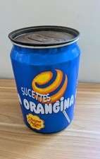 Boîte de collection vintage Orangina Sucettes Chupa Chups.