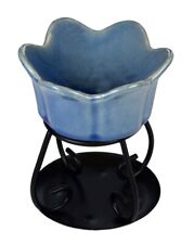 Huile Brûleur Céramique Bleu