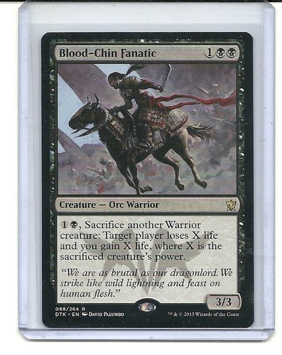 Blood chin fanatic - blood-chin, of