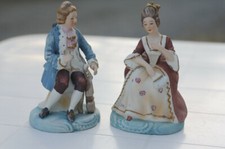Lot de 2 personnages biscuit