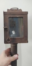 ?Ancienne lampe de calèche / Lampe Falot
