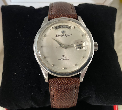 Montre vintage ricoh autojust - montre,