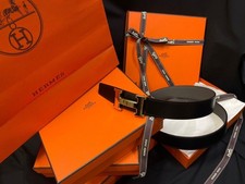 Hermes Ceinture réversible en