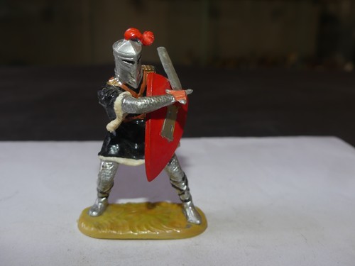 Figurine elastolin moyen age - figurine,