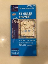 Carte DE RANDONNEE IGN 2943