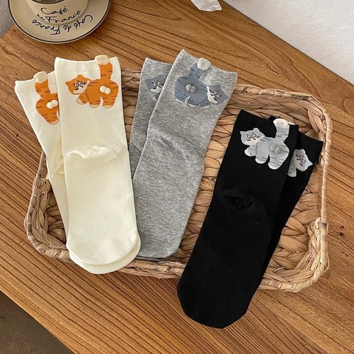 Chaussettes coton - chaussettes, en
