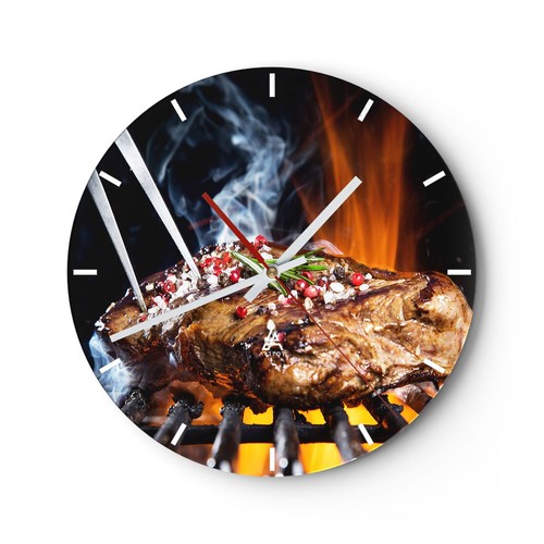 Horloge murale verre - murale, en