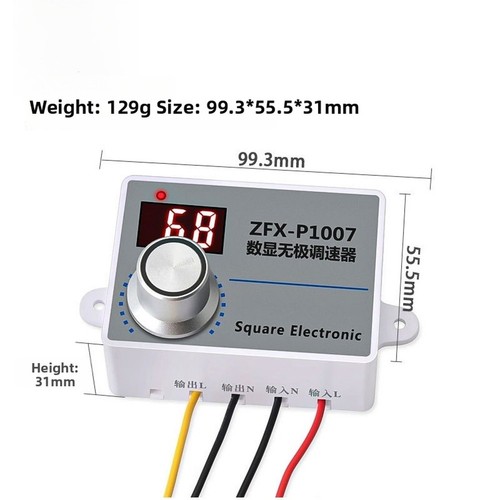 Régulateur régime 220v - de,