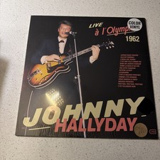 Johnny Hallyday Vinyl Coloré