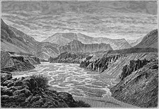 INDE (Himachal Pradesh) - RIVIERE de SPITI, près du COL de PARANG - Planche 19e