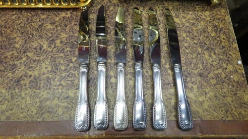 Antique silver metal cheese - antique,