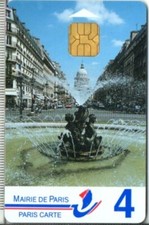 - Carte de Stationnement Mairie de PARIS Fontaine Edmond Rostand