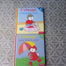 Lot de 2 Livres T'choupi La