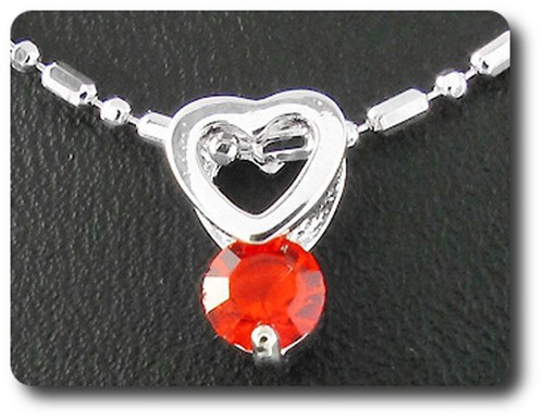 Pendentif rubis plaqué - pendentif, mm