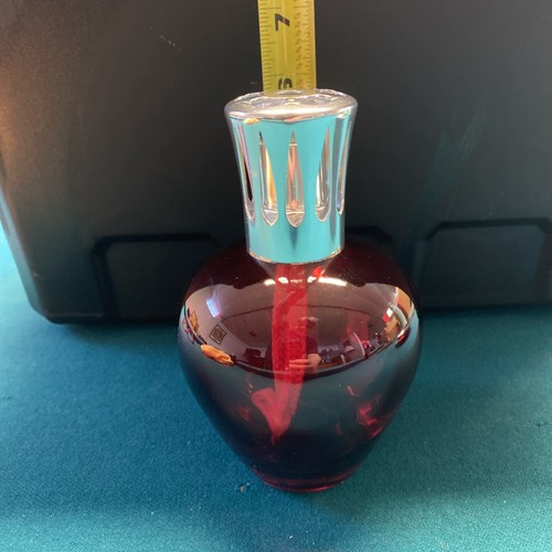 Lampe berger red used - lampe, box