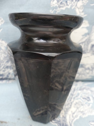 Superbe vase cristal moser art - superbe,