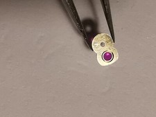 ETA-CALIBRE 1168-12'''-PIECES MOUVEMENT- PLAQUE CONTRE-PIVOT ROUE D'ANCRE