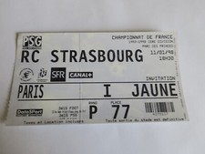 Ticket / billet  PSG - PARIS