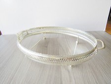 support de plat Ovale en metal