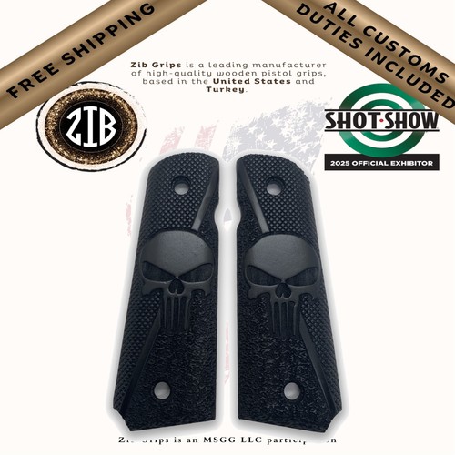 Poignées zib 1911 punisher - 1911,