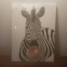 Tableau Zebre Lot De 2 Neuf