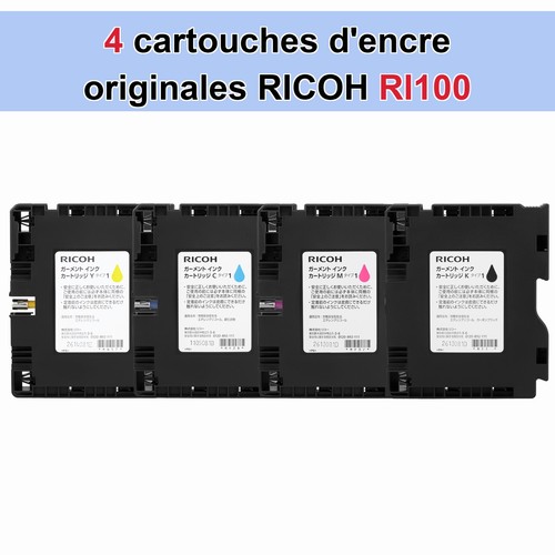 Cartouches encre - (4, pièces)cartouches