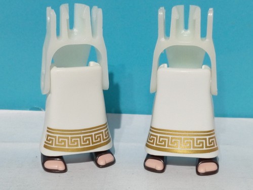 Playmobil jambes jupes - x2,