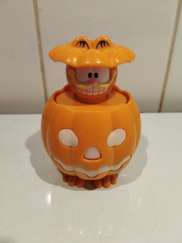 Figurine garfield citrouille - figurine,