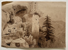 Paysage Charrette DESSIN
