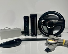 Nintendo Wii Noir Console /