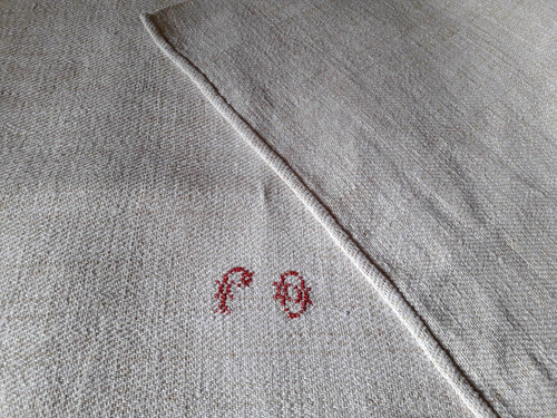 N03 ancien torchon chanvre - n03,