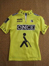 Maillot cycliste ONCE etxeondo Team 1989 Jersey cycling Vintage - 12 ans