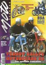 MOTO LEGENDE N°79 TERROT RALLYE /MOTOBECANE ZS / BSA A7 ET A10 / MOTOSACOCHE 500