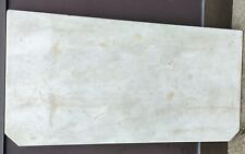 PLAQUE DE MARBRE BLANC VEINE