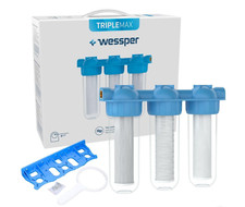 Wessper 10" ensemble de 3 pré-filtres pour le système de filtration d'eau 1