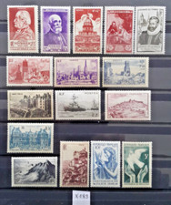 X189 France timbres non oblitérés YT entre 744 et 764 Voir photos pour p