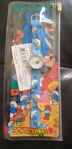 Ancienne montre schtroumpf - ancienne,