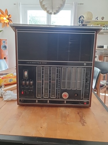 Radio leningrad 002 vintage - radio, leningrad-002