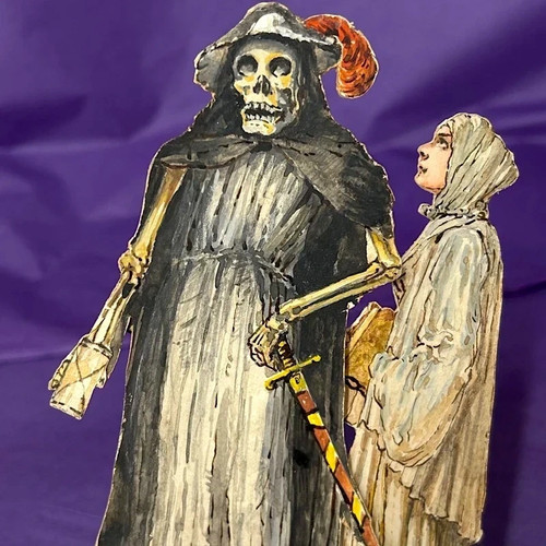 Danse macabre figurine - danse,